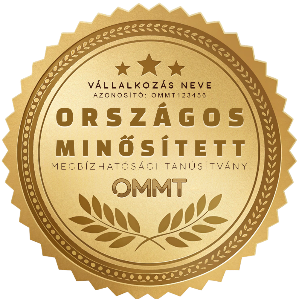 OMMT Digitális Jelvény minta